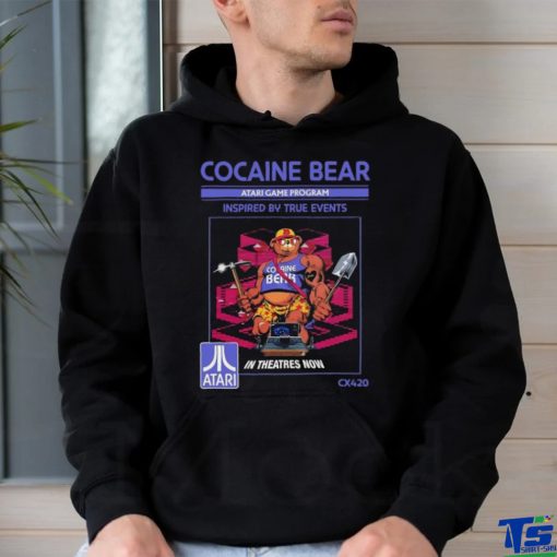 Official Cocaine Bear atari game Program Inspired by true Events Shirt