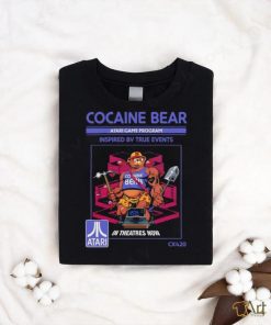Official Cocaine Bear atari game Program Inspired by true Events Shirt