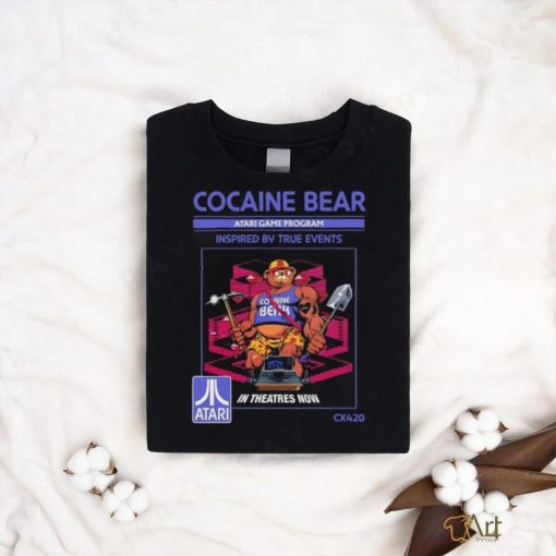Official Cocaine Bear atari game Program Inspired by true Events Shirt