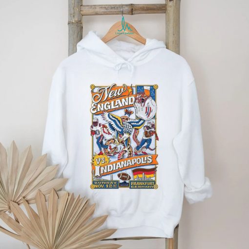 Official Colts vs. Patriots Nov 12, 2023 Poster shirt