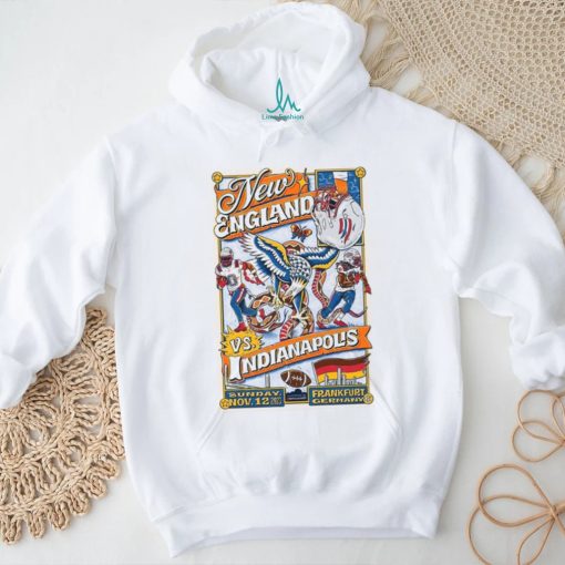 Official Colts vs. Patriots Nov 12, 2023 Poster shirt