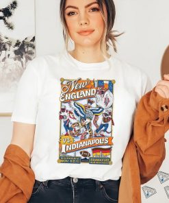 Official Colts vs. Patriots Nov 12, 2023 Poster shirt