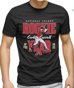 Official Corbin Carroll Arizona Diamondbacks 2023 Nl Rookie Of The Year T Shirt