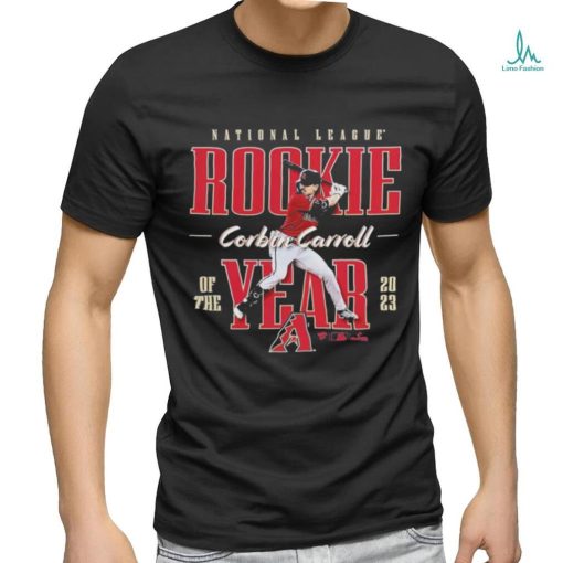 Official Corbin Carroll Arizona Diamondbacks 2023 Nl Rookie Of The Year T Shirt