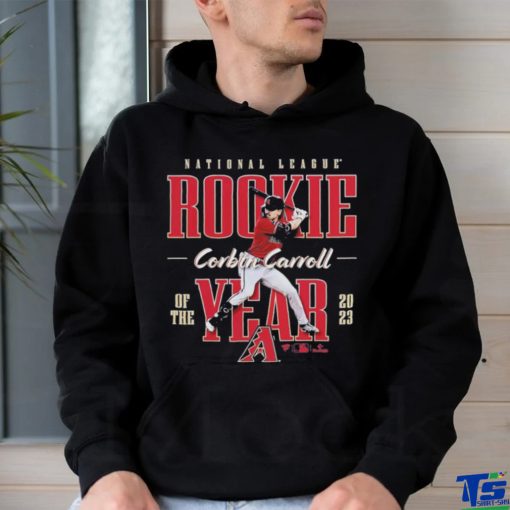 Official Corbin Carroll Arizona Diamondbacks 2023 Nl Rookie Of The Year T Shirt