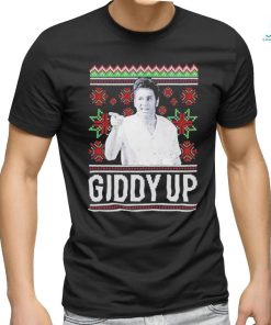 Official Cosmo Kramer Giddy Up Christmas Shirt