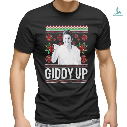 Official Cosmo Kramer Giddy Up Christmas Shirt