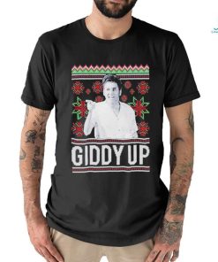 Official Cosmo Kramer Giddy Up Christmas Shirt