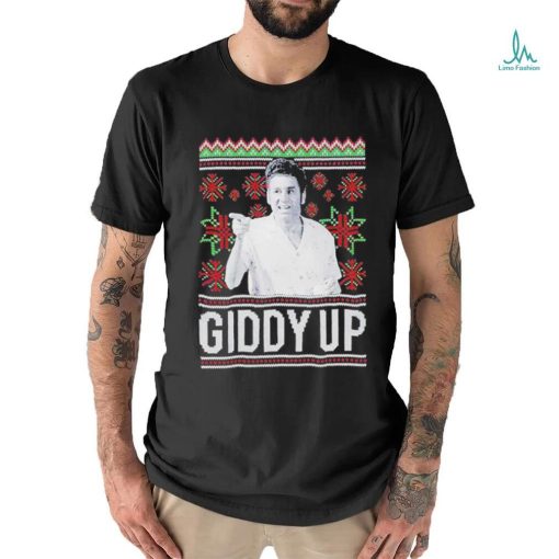 Official Cosmo Kramer Giddy Up Christmas Shirt