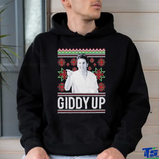 Official Cosmo Kramer Giddy Up Christmas Shirt