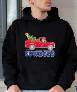 Official Dallas Cowboys Santa Grinch Driving Truck Christmas Shirt