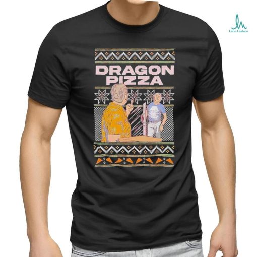 Official David Portnoy Dragon Pizza Ugly Christmas Shirt