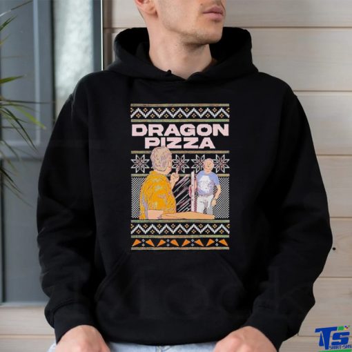 Official David Portnoy Dragon Pizza Ugly Christmas Shirt