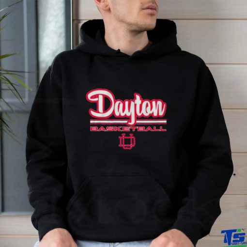 Official Dayton Basketball Chapel Blue Shirt