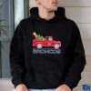 Official Denver Broncos Santa Grinch Driving Truck Christmas Shirt