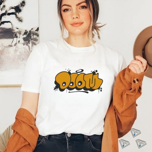 Official Doom Throw Black Gold T Shirt