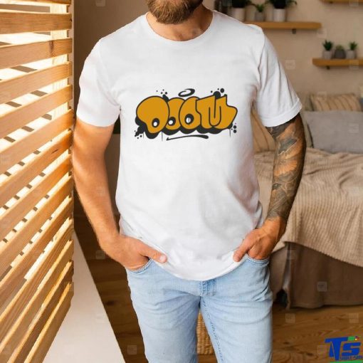 Official Doom Throw Black Gold T Shirt