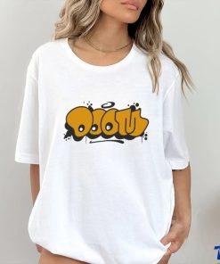 Official Doom Throw Black Gold T Shirt