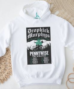 Official Dropkick Murphys 2024 St. Patrick’s Day Tour Poster shirt