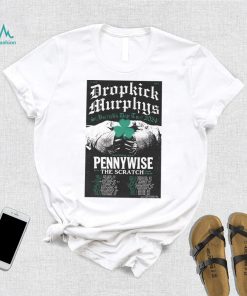 Official Dropkick Murphys St Patrick Day Tour 2024 Poster Shirt