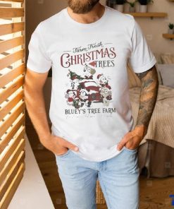 Official Farm Fresh Christmas Trees Bluey Tree Farm Shirt