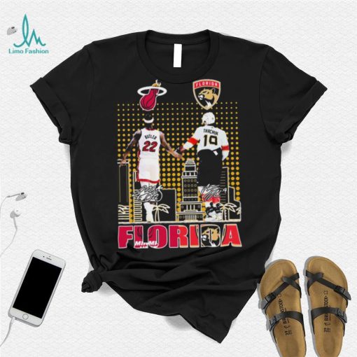 Official Florida Sports Jimmy Butler And Matthew Tkachuk Signature Shirt