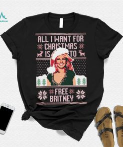 Official Free b Ugly Christmas Shirt