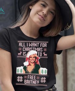 Official Free b Ugly Christmas Shirt