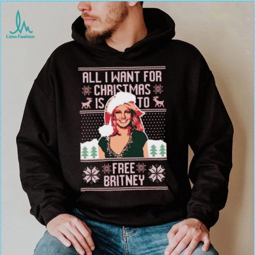 Official Free b Ugly Christmas Shirt