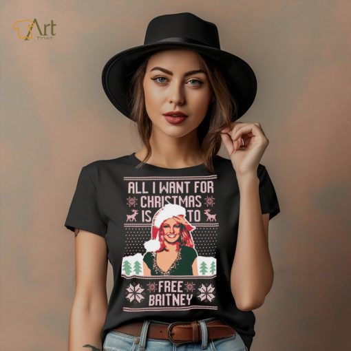 Official Free b Ugly Christmas Shirt