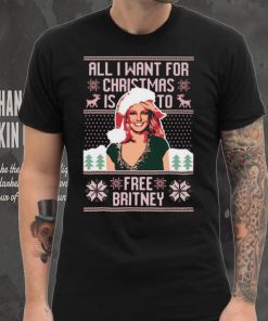 Official Free b Ugly Christmas Shirt