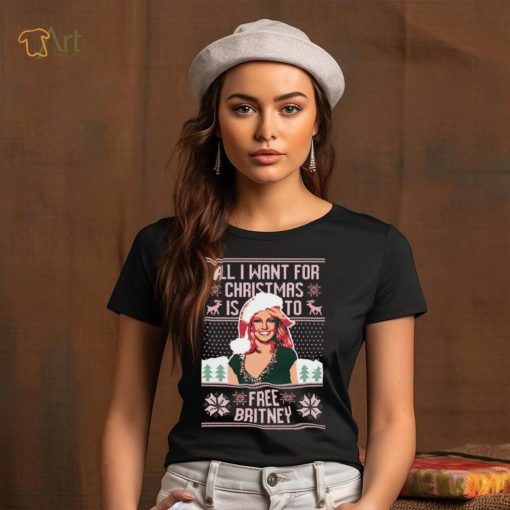 Official Free b Ugly Christmas Shirt