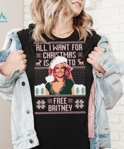 Official Free b Ugly Christmas Shirt