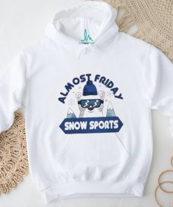 Official Fridaybeers Almost Friday Snow Sport Shirt