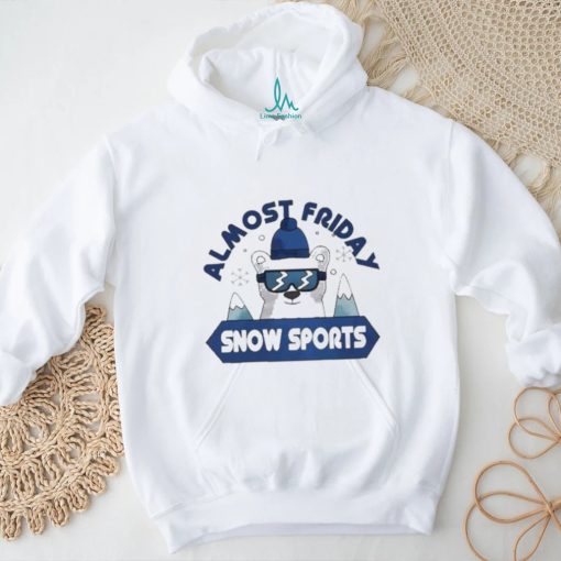 Official Fridaybeers Almost Friday Snow Sport Shirt