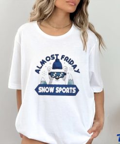 Official Fridaybeers Almost Friday Snow Sport Shirt