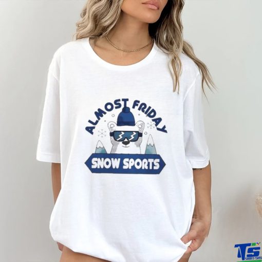 Official Fridaybeers Almost Friday Snow Sport Shirt