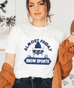 Official Fridaybeers Almost Friday Snow Sport Shirt