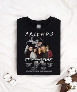 Official Friends 29th Anniversary 1994 2023 Thank You for the memories signatures shirt