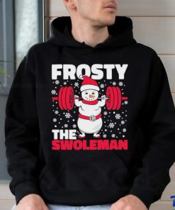 Official Frosty The Swoleman Christmas Tee Shirt