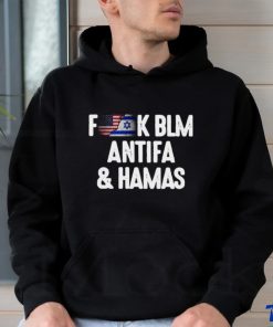 Official Fuck BLM Antifa And Hamas I Support For Israel T Shirt