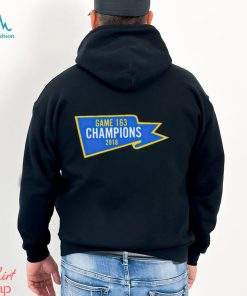 Official Game 163 champions 2018 shirt