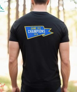 Official Game 163 champions 2018 shirt, hoodie, sweater, long sleeve and tank top Official Game 163 champions 2018 shirt