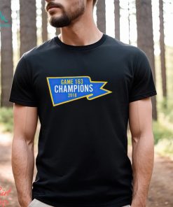 Official Game 163 champions 2018 shirt, hoodie, sweater, long sleeve and tank top Official Game 163 champions 2018 shirt