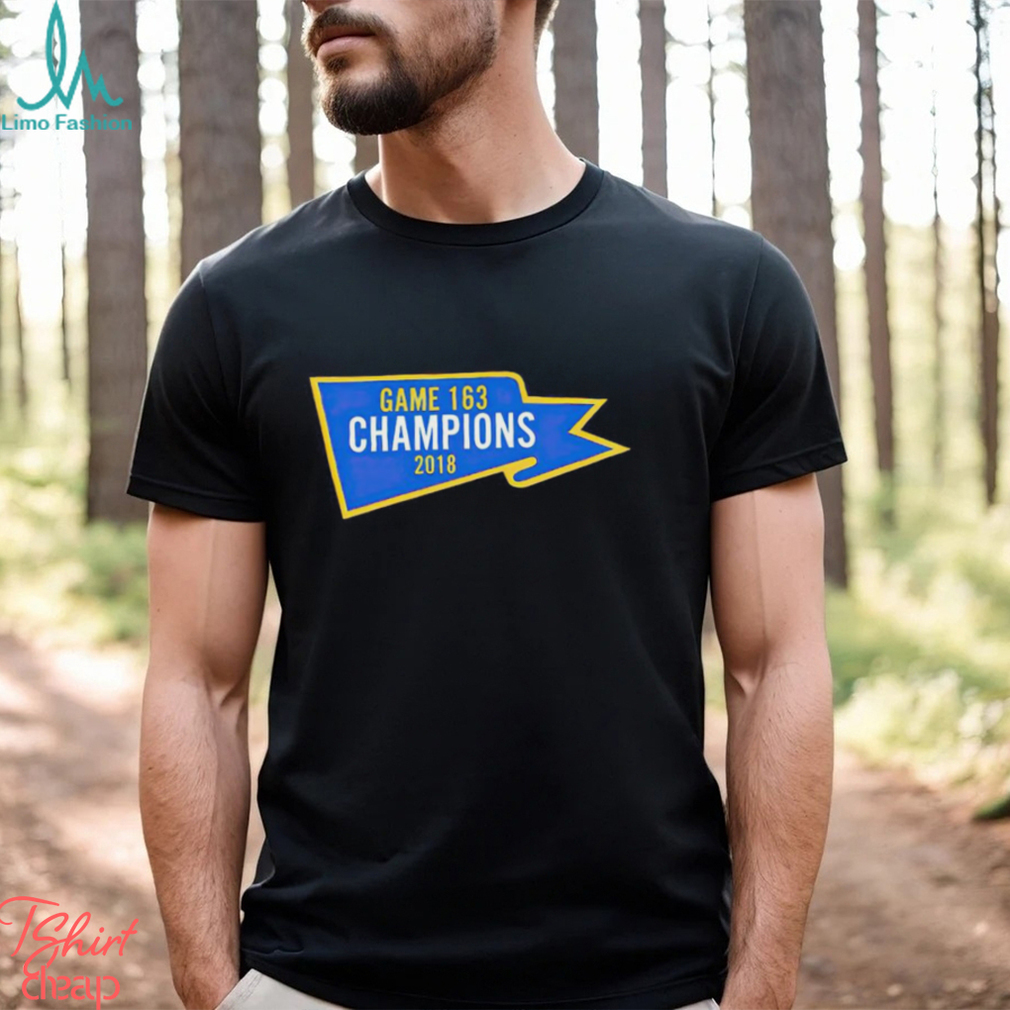 Official Game 163 champions 2018 shirt Official Game 163 champions 2018 shirt