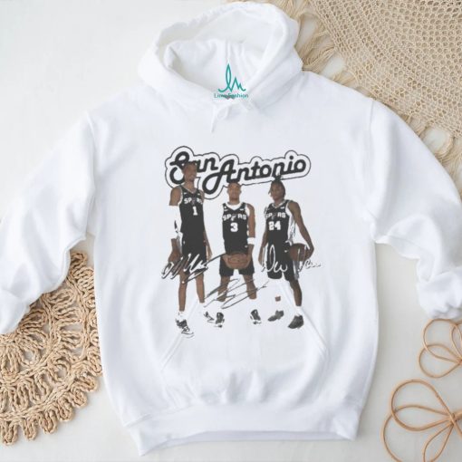 Official Gamechanger LA san antonio 2023 spurs signatures T shirt
