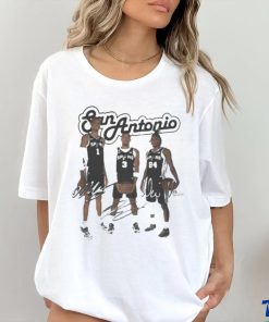 Official Gamechanger LA san antonio 2023 spurs signatures T shirt