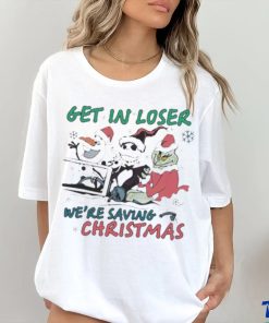 Official Get in loser we are saving Christmas shirt