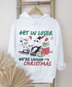 Official Get in loser we are saving Christmas shirt