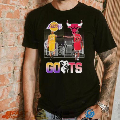 Official Goats Kobe Bryant And Michael Jordan Signatures Shirt